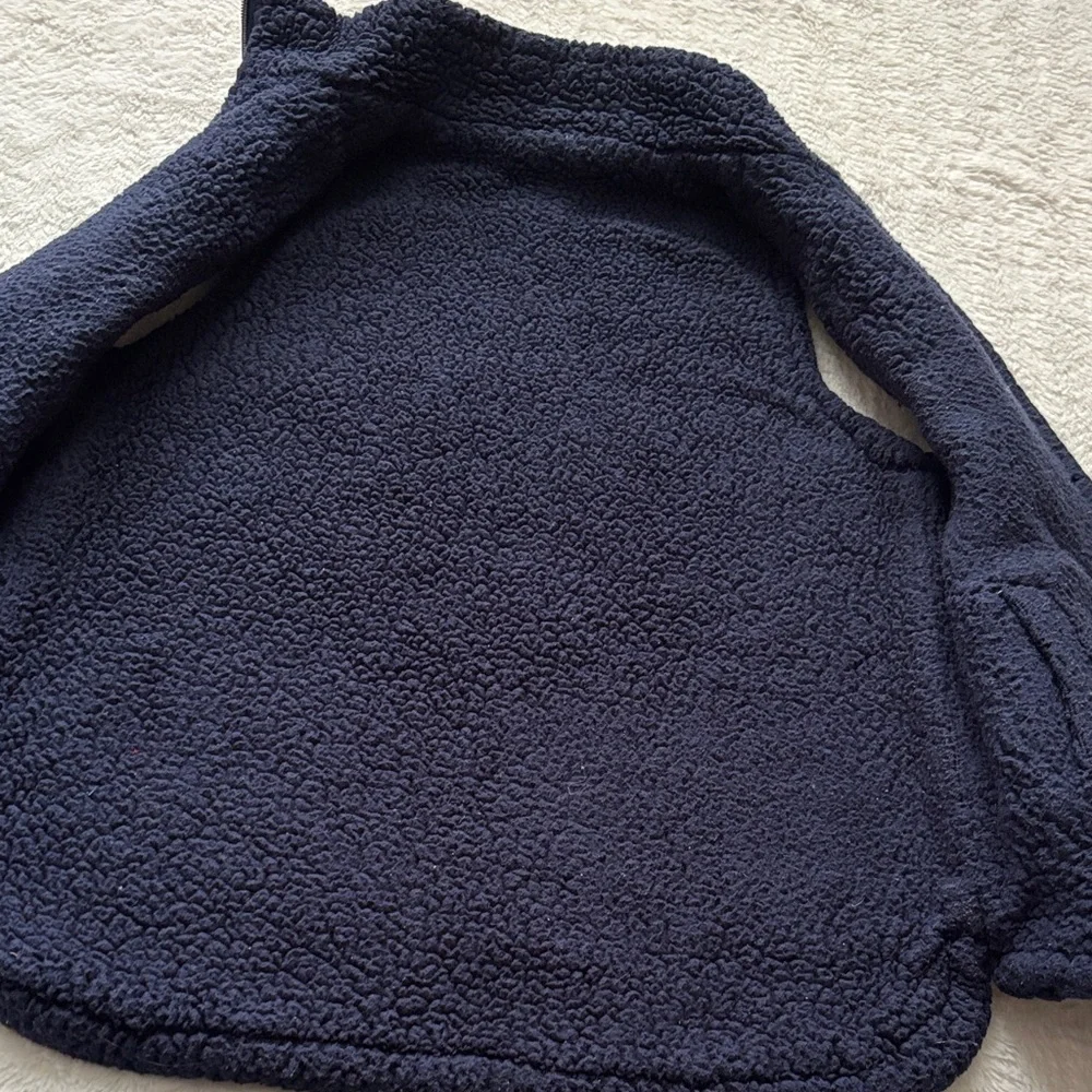 Navy Quilted Women's Vest - Picture 5 of 10